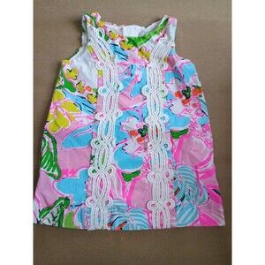 Lilly Pulitzer x Target Nosey Posey Infant Shift Dress 12 Months Colorful